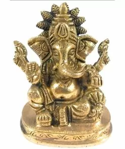 Ganesh brass idol