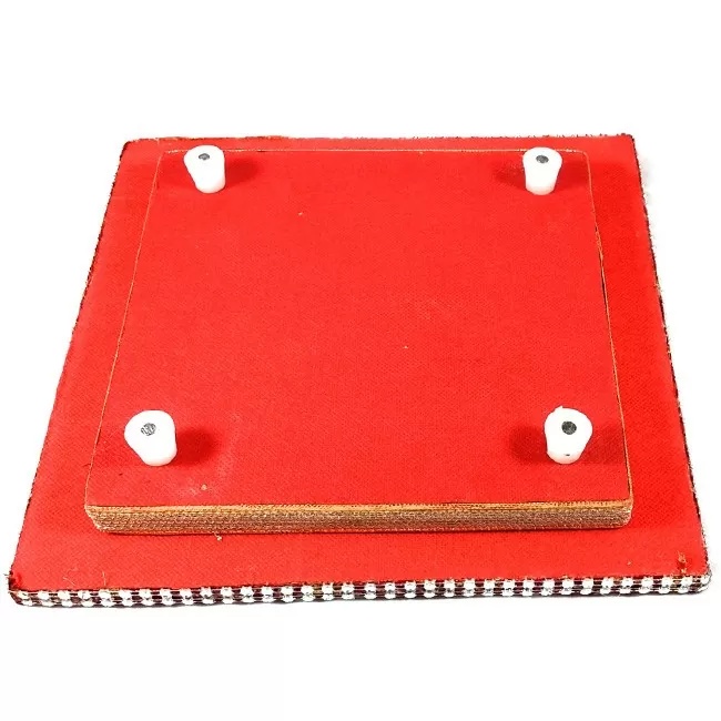 Small Puja Chowki Pata in Wooden Small Puja Chowki Pata in Wooden