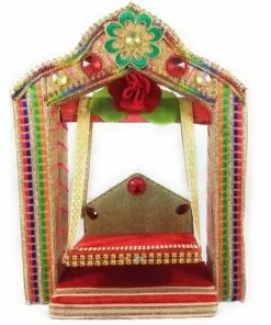 Jhula for Laddu Gopal in wood